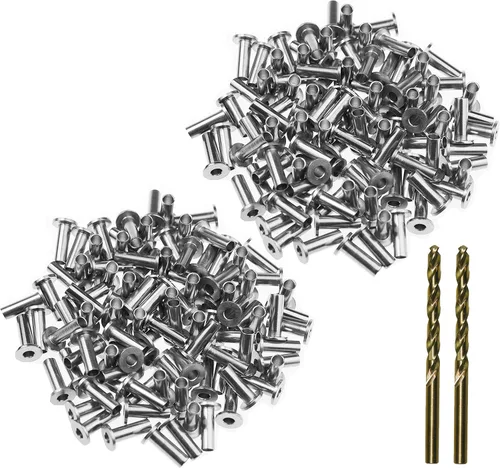 Miniatura 8 de Fundas protectoras para barandilla de cable de alambre de 1/8 pulgadas, postes de madera, barandilla de bricolaje, acero inoxidable T316 grado