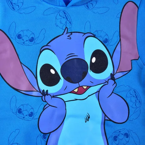 Miniatura 2 de Disney Lilo and Stitch - Sudadera con capucha para niños pequeños y pequeños color azul