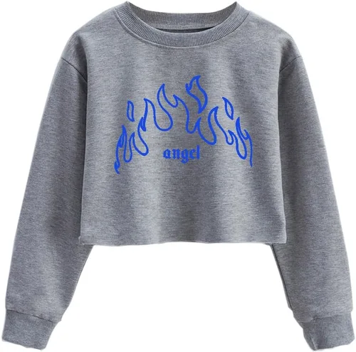 Miniatura 20 de Camiseta corta para niñas y niños, linda sudadera estética con gráficos de dibujos animados para adolescentes