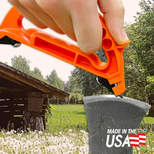 Miniatura 6 de AccuSharp Afilador todo en uno, afilador multiusos para cuchillos, tijeras, herramientas de jardín, afila y restaura cuchillos dentados, cuchillas