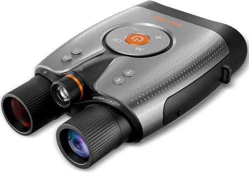 VisioGear Binoculares de visión nocturna True 4K – Gafas de visión nocturna Night Thunder X1 para adultos con un alcance de 3940 pies, foto y video