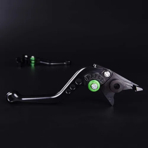 Miniatura 5 de motor-mh - Palancas de embrague de freno corto para Kawasaki Ninja 300/Z300 2013-2017, Ninja 400 2018-2020, Ninja 125 2019, KLX230/R 2020-2021