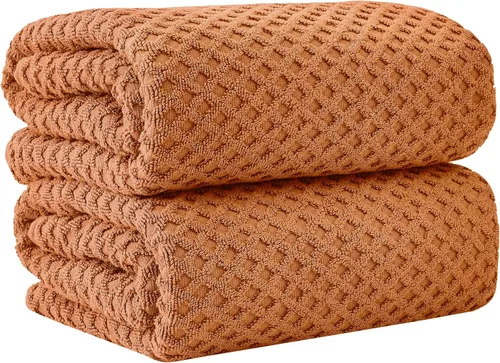 Miniatura 94 de Great Bay Home - Toallas de mano 100% algodón blanco, 6 toallas de baño suaves para manos, altamente absorbentes y de secado rápido, colección