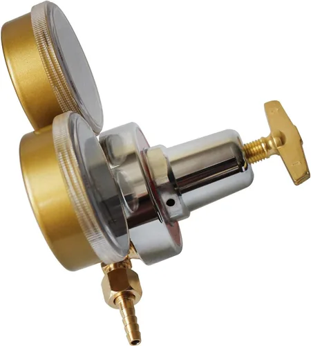 Miniatura 7 de Medidores de gas de soldadura duales, oxígeno (CGA-540) y acetileno (CGA-510) Combo de reguladores (2 PCS), regulador de soldador de gas de calibre