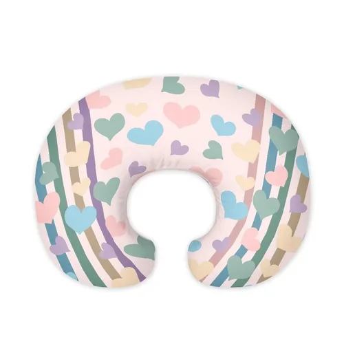 Miniatura 20 de Funda de almohada de lactancia con notas musicales de girasol para recién nacidos, niños y niñas, fundas de almohada de lactancia ultra suaves