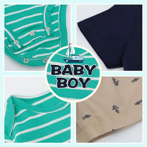 Miniatura 3 de Gorboig Body para bebé de 0 a 24 meses, ropa interior en blanco para llegar a casa, ropa interior en blanco 0-2T