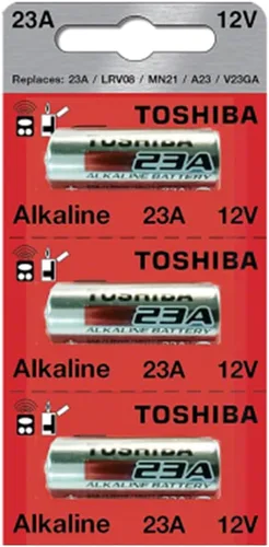 Batería alcalina A23 GP23AE MN21 23GA de 12 voltios (2 baterías)