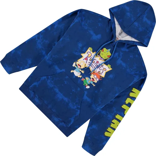Miniatura 6 de Nickelodeon Rugrats Reptar - Sudadera con capucha para hombre, Rugrats Reptar Tommy and Chuckie Allover