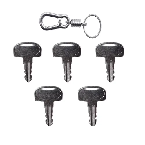5 llaves de encendido 601 para apilador Caterpillar, cortacésped de ferris, Vermeer Sany Mini excavadora Broderson Crane Bluebird School Bus Polaris