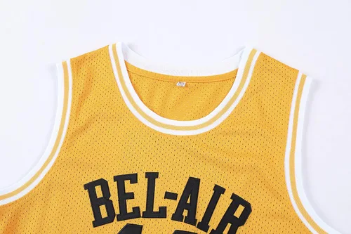 Miniatura 7 de MESOSPERO #14 The Fresh Prince of Bel Air #25 Carlton Banks - Camiseta de baloncesto, ropa de hip hop de los años 90 para hombres de fiesta