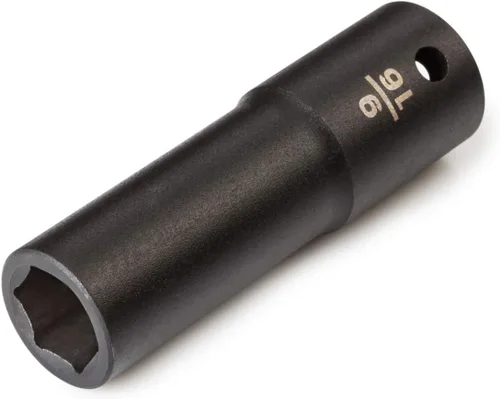 Miniatura 32 de TEKTON SID23025 Dado de impacto profundo de 6 puntos de 1 pulgada impulsor de 1/2 pulgada