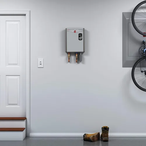 Miniatura 3 de Rheem 3.5kW 120V punto de uso termostático sin tanque calentador de agua eléctrico