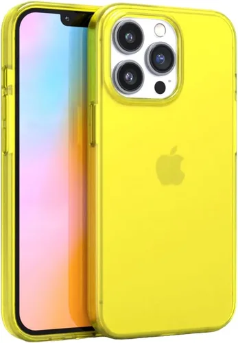 Miniatura 11 de FELONY CASE - Funda transparente naranja neón para iPhone 13 Pro Max, compatible con MagSafe - Fundas protectoras a prueba de golpes de 360°