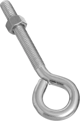 Miniatura 6 de National Hardware N221-309 2160 Perno de ojo en zinc, 1/2' x 4