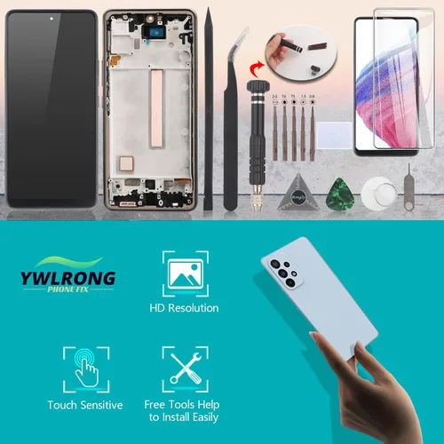 Miniatura 6 de Pantalla para Samsung Galaxy A53 5G A536 A536B A536U Incell Reemplazo de Pantalla LCD para Samsung Galaxy A53 5G Pantalla Táctil Digitalizador