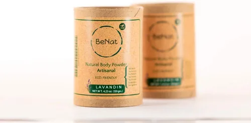 Miniatura 6 de BeNat Polvo corporal natural sin talco para hombres, mujeres, niños y bebés, máxima comodidad, absorbe la humedad, desodorante corporal natural