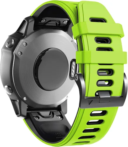 Miniatura 14 de ANCOOL - Correa suave de repuesto para reloj compatible con relojes inteligentes Fenix 6X Pro/Fenix 5X/Fenix 5X Plus/Fenix 3