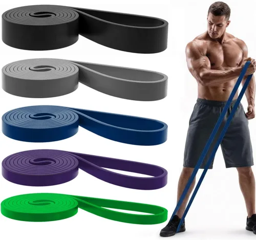 Miniatura 15 de Pull Up Bands, Resistance Bands Set, Exercise Workout Bands for Men & Women, Ideal for Body Stretching, Physical Therapy and Muscle Training