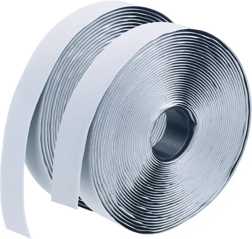 LLPT Cinta de Gancho y Bucle 3/4 Pulgada x 23 Pies Cada Rollo Adhesivo de Servicio Pesado Resistencia Industrial Cinta de Montaje de Tira de Gancho
