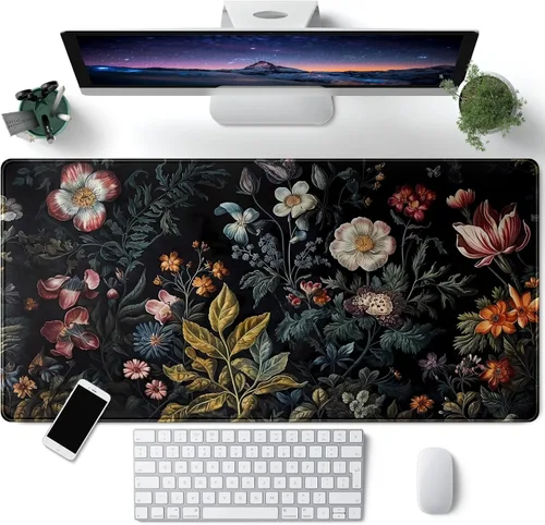 Miniatura 16 de Alfombrilla de mouse japonesa para juegos, color morado, XXL, extendida, anime, genial, grande, para teclado, mouse, alfombrilla de escritorio