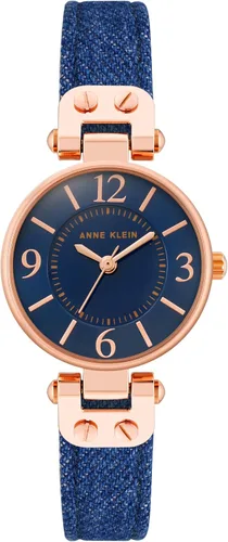 Miniatura 14 de Anne Klein Reloj con correa de cuero para mujer