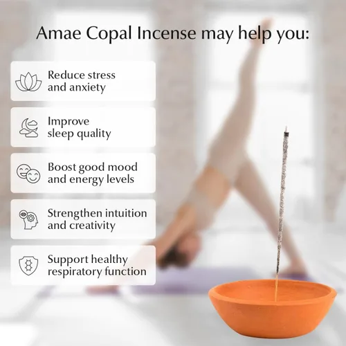 Miniatura 2 de Incienso Copal 80 Varillas, 100% INCIENSO Copal Mexicano 80 VARILLAS- Dos Cajas. AMAE INCENSE