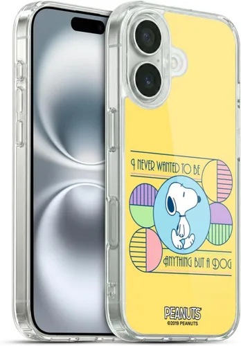 Miniatura 104 de Head Case Designs Snoopy Deco Dreams - Funda de gel suave con licencia oficial de Peanuts Blue Pattern compatible con Apple iPhone 7 Plus/iPhone 8