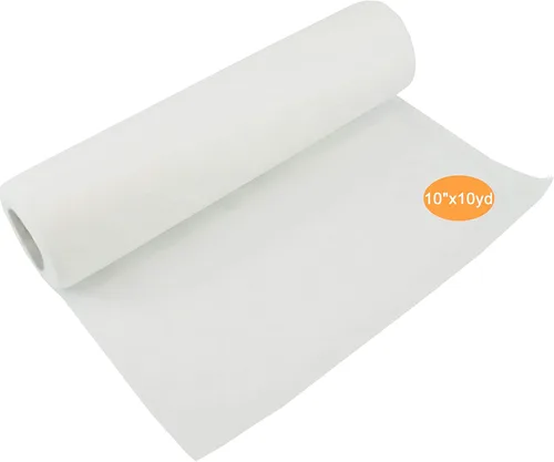 Miniatura 8 de New Brothread Wash Away - Estabilizador de bordado soluble en agua para máquina de bordar, respaldo y acabado de 10" x 3 yardas, peso ligero, corte