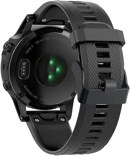 Miniatura 3 de REYDA Correa de silicona compatible con Garmin Fenix 8 Pro/8/E 1.850 in, 0.866 in, correa de reloj de ajuste rápido, suave y transpirable, pulsera