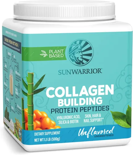 Miniatura 14 de Sunwarrior Polvo de construcción de péptidos de colágeno Colágeno vegano para mujeres en polvo de proteína a base de plantas Ácido hialurónico