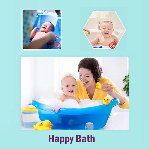 Miniatura 3 de YUERFEILA Juguetes de pato de baño, 30 piezas de mini patos de goma chirriantes y flotadores, juguete para baby shower, decoración de fiesta para 30