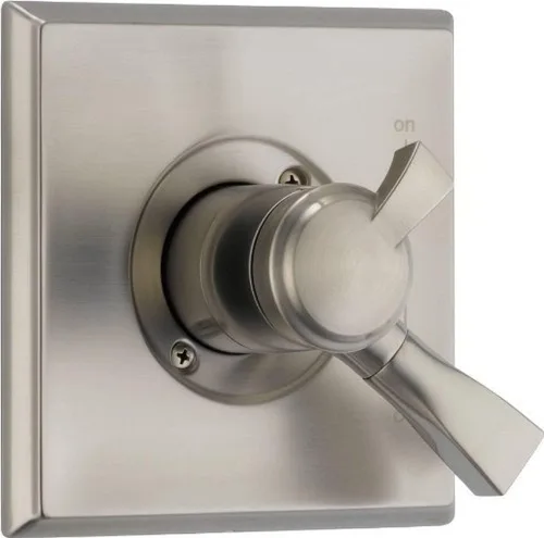 Miniatura 2 de Delta Faucet Dryden Serie 17 Kit de ajuste de válvula de mango de ducha de doble función, bronce champán T17051-CZ (válvula no incluida)