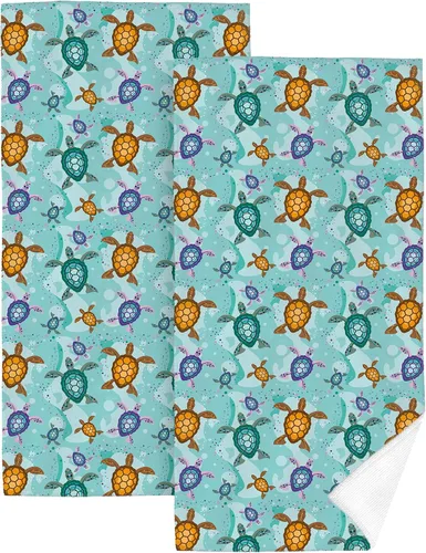 Miniatura 12 de Juego de 2 toallas de mano de baño con textura de mármol, suaves, absorbentes, negras y doradas, toallas decorativas para baño, cocina, deportes