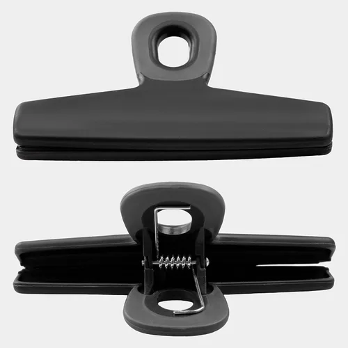 Miniatura 6 de COOK WITH COLOR Clips para alimentos – Clips anchos y resistentes, clips grandes para bolsas para almacenamiento de alimentos con agarre hermético