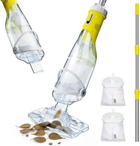 Miniatura 8 de InoKraft Aspiradora de Piscina para Piscina sobre el Suelo, Aspiradora de Piscina Manual Inalámbrica para Piscinas Enterradas, Limpiador de Piscina