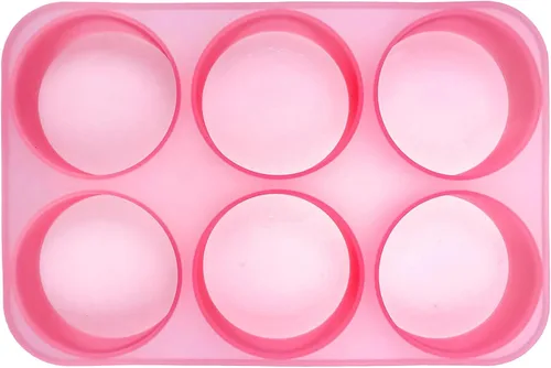 Molde Freshie de silicona MUBYOK M328 de 3 pulgadas con 6 cavidades para hornear perlas aromáticas para hornear, suministros de freshie para