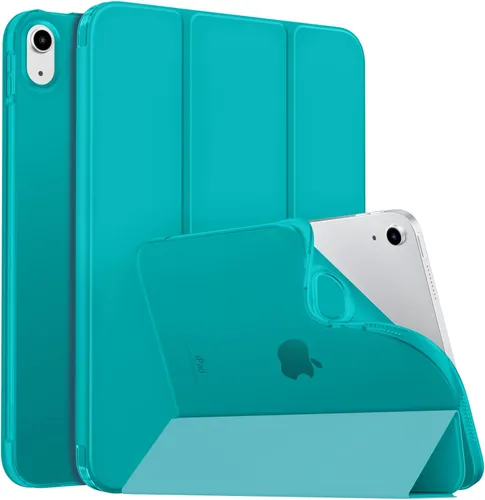 Miniatura 68 de MoKo Funda para iPad (A16) de 11ª generación 2025/10ª generación 2022, iPad de 11 pulgadas/10.9 pulgadas con cubierta trasera translúcida de TPU