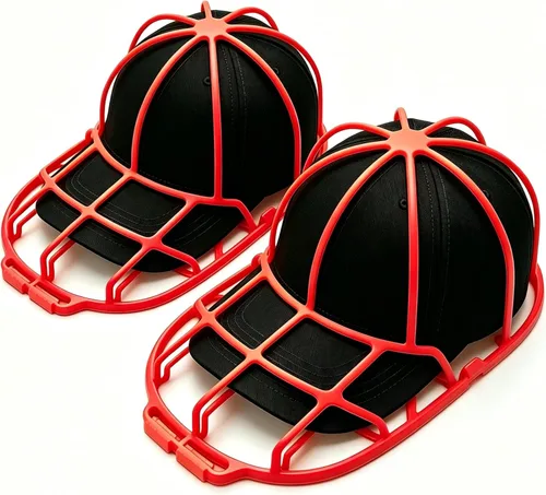 Miniatura 11 de XQXA Jaula para lavar sombreros, no necesita montaje, ajuste perfecto para sombreros de adultos y niños, ideal para gorras de béisbol, seguro para 1