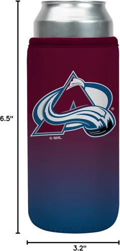Miniatura 6 de Sok It CanSok NHL Funda de Hockey Aislada de Neopreno para Cerveza y Soda (Colorado Avalanche, Funda para Lata de 25 onzas)