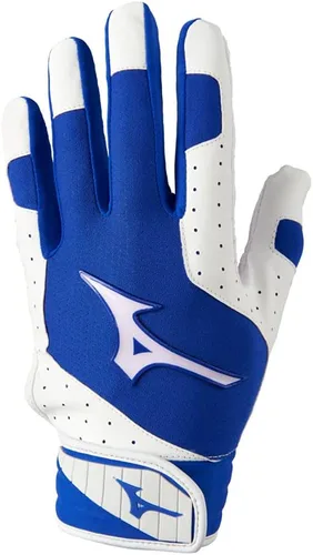 Miniatura 9 de Mizuno Finch Softball - Guantes de bateo acolchados Par Adulto y joven Palma antideslizante Palma acolchada Parte trasera de malla