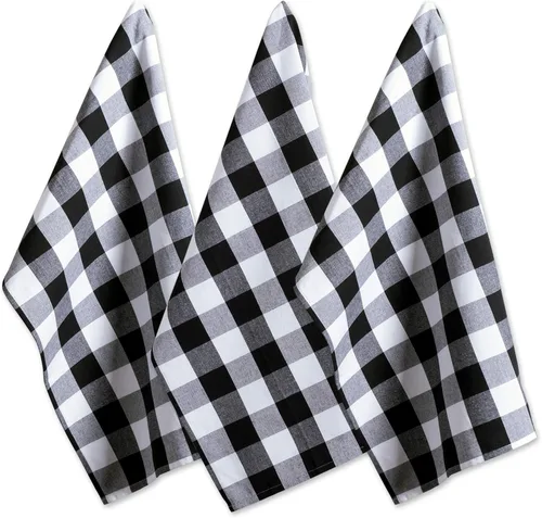 DII estilo clásico de casa de campo para su hogar y cocina Negro & blanco
