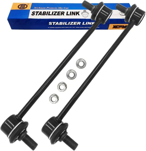 Miniatura 9 de K750523 Kit de enlace de extremo de barra estabilizadora de balancín delantera, 2 piezas, repuesto automotriz izquierdo derecho compatible