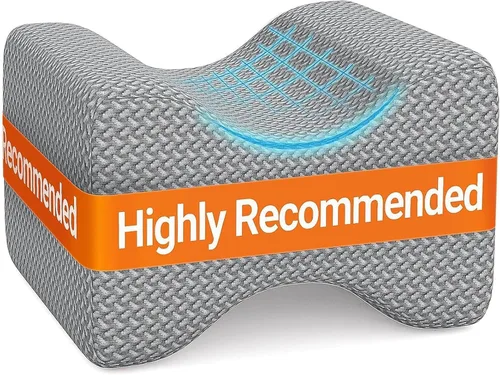 Miniatura 15 de BlissTrends Memory Foam Knee Pillow, Knee Pillow for Side Sleepers, Leg Pillows for Sleeping Blood Circulation, Elevation Pillow for Spine Aligning
