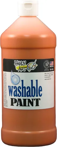 Miniatura 15 de Handy Art Pintura lavable de 16 onzas, color negro