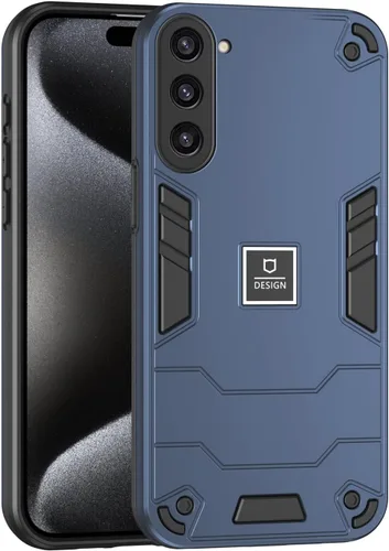 Miniatura 168 de Funda compatible con Huawei Y9 Prime (2019), compatible con Huawei Y9 Prime (2019) 4G STK-L21 2 en 1 [PC duro + TPU], funda de teléfono azul