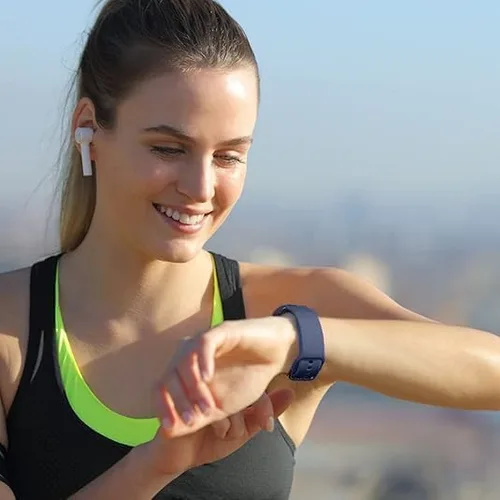 Miniatura 6 de AR-01 - Correas de reloj inteligente, correas ajustables de silicona suave compatibles con Fitpolo AR-01, Aeac AR-01 Smartwatch (paquete de 5)