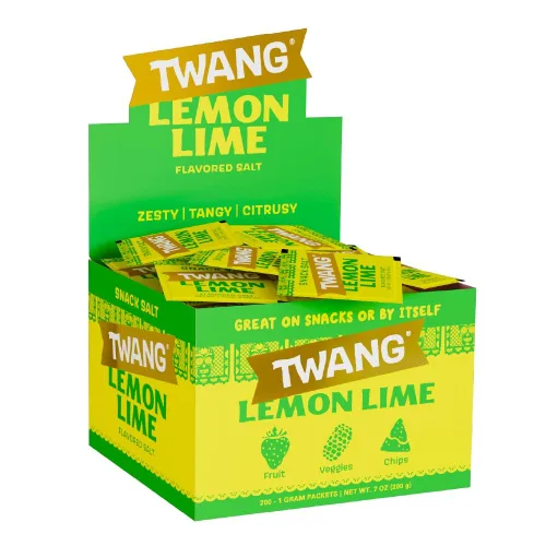 Miniatura 10 de Twang erz Snack Topping, Chile Lime, paquetes de 0.04 oz (paquete de 200)