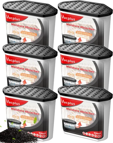 Miniatura 5 de Vacplus - Cajas de absorción de humedad, 10.5 onzas, deshumidificadores fragantes para armario, recolectan la humedad de baños, cocinas y estudios