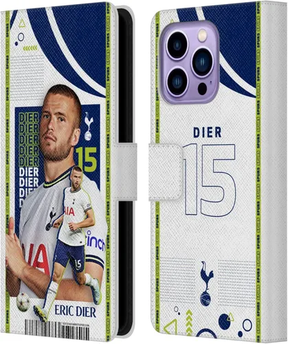 Miniatura 67 de Head Case Designs Officially Licensed Tottenham Hotspur F.C. Cristian Romero 2022/23 First Team Leather Wallet Case Compatible with Apple iPhone 11