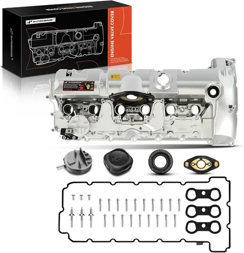 Miniatura 12 de A-Premium Cubierta de Válvula del Motor – Compatible con Vehículos BMW – 2.5L, 3.0L - 125i, 128i, 130i, 323i, 328i, 525i, 528i, 530i, X3, X5, Z4